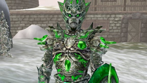 Mean Green (Glass armor, The Elder Scrolls 3: Morrowind) .
